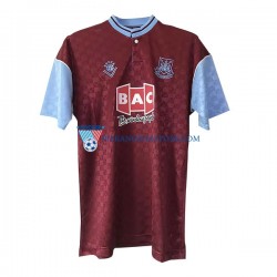 West Ham United Retro Koszulka Męska Domowy 1989-1990 Krótkie Rękawy