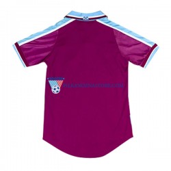 West Ham United Retro Koszulka Męska Domowy 1999-2001 Krótkie Rękawy