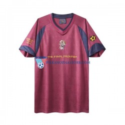 West Ham United Iron Maiden Retro Koszulka Męska Wyjazdowy 2010 Krótkie Rękawy