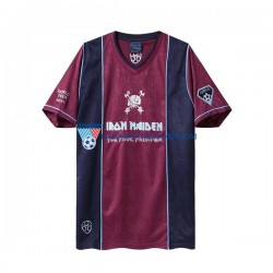 West Ham United Iron Maiden Retro Koszulka Męska Wyjazdowy 2011 Krótkie Rękawy