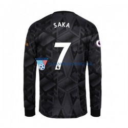 Arsenal Bukayo Saka 7 Koszulka Męska Wyjazdowy 2022-2023 Długie Rękawy