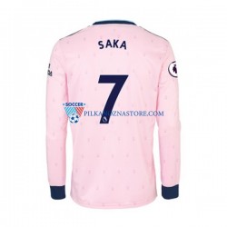 Arsenal Bukayo Saka 7 Koszulka Męska Trzeci 2022-2023 Długie Rękawy
