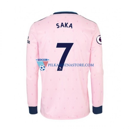 Arsenal Bukayo Saka 7 Koszulka Męska Trzeci 2022-2023 Długie Rękawy