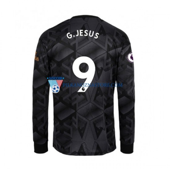 Arsenal Gabriel Jesus 9 Koszulka Męska Wyjazdowy 2022-2023 Długie Rękawy