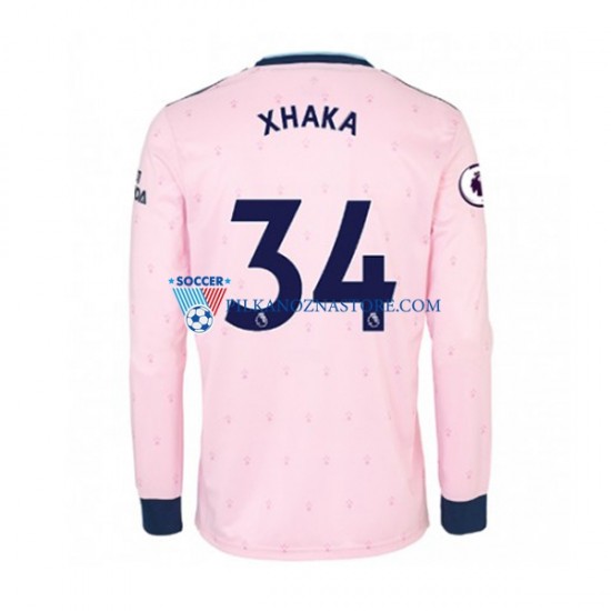 Arsenal Granit Xhaka 34 Koszulka Męska Trzeci 2022-2023 Długie Rękawy