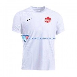 Kanada Koszulka Męska Wyjazdowy MŚ 2022 Krótkie Rękawy