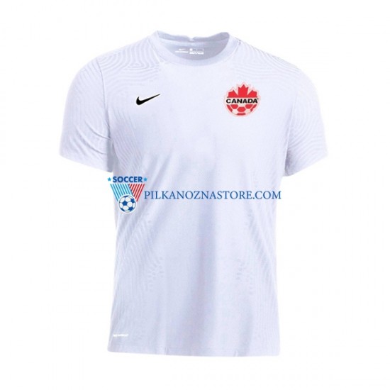 Kanada Koszulka Męska Wyjazdowy MŚ 2022 Krótkie Rękawy