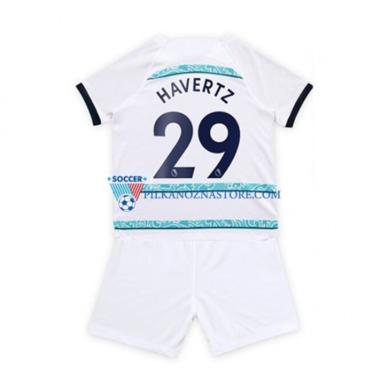 Chelsea dla Dzieci Havertz 29 Koszulka Wyjazdowy 2022-2023 Krótkie Rękawy