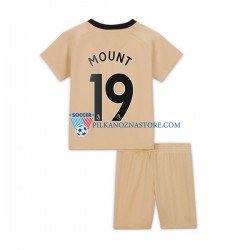 Chelsea dla Dzieci Mount 19 Koszulka Trzeci 2022-2023 Krótkie Rękawy