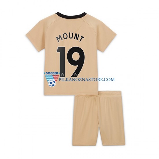 Chelsea dla Dzieci Mount 19 Koszulka Trzeci 2022-2023 Krótkie Rękawy