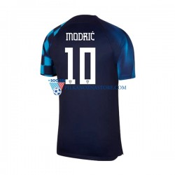 Chorwacja Modrić 10 Koszulka Męska Wyjazdowy MŚ 2022 Krótkie Rękawy