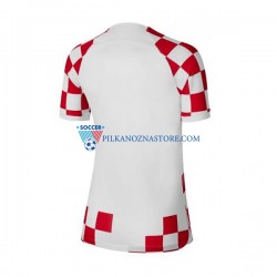 Chorwacja Koszulka Damska Domowy MŚ 2022 Krótkie Rękawy