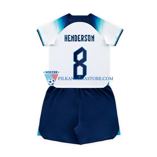 Anglia dla Dzieci Henderson 8 Koszulka Domowy MŚ 2022 Krótkie Rękawy