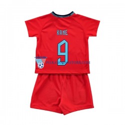 Anglia dla Dzieci Kane 9 Koszulka Wyjazdowy MŚ 2022 Krótkie Rękawy