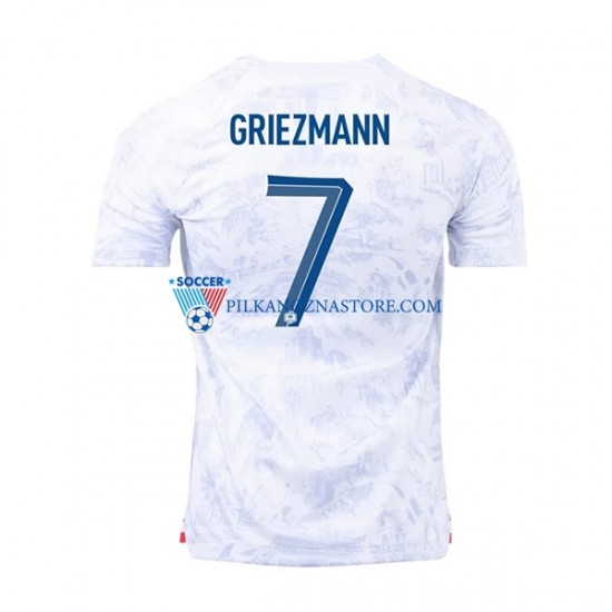 Francja Griezmann 7 Koszulka Męska Wyjazdowy MŚ 2022 Krótkie Rękawy