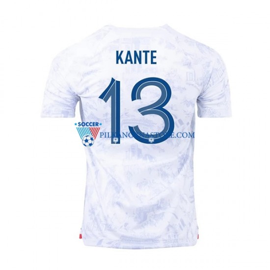 Francja Kante 13 Koszulka Męska Wyjazdowy MŚ 2022 Krótkie Rękawy