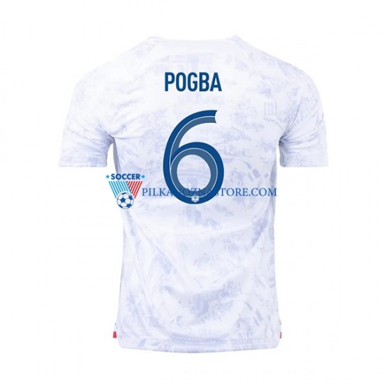 Francja Pogba 6 Koszulka Męska Wyjazdowy MŚ 2022 Krótkie Rękawy