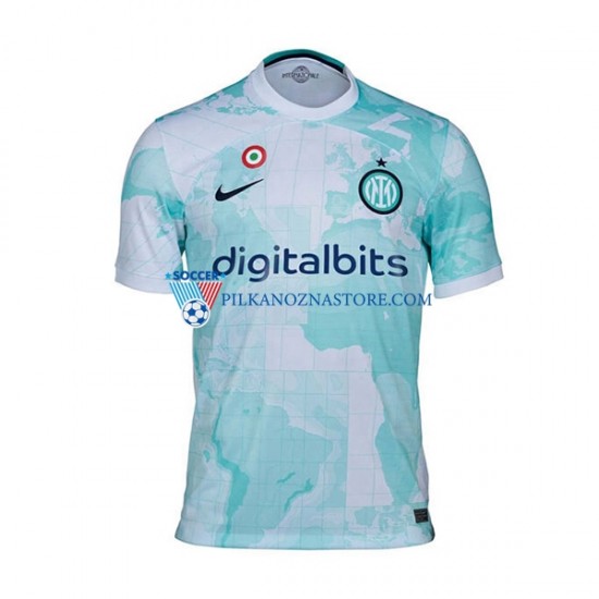 Inter Mediolan Koszulka Męska Wyjazdowy 2022-2023 Krótkie Rękawy