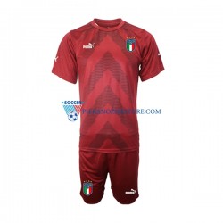 Strój Bramkarski Włochy dla Dzieci Koszulka Wyjazdowy 2022-2023 Krótkie Rękawy