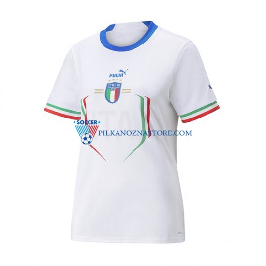 Włochy Koszulka Damska Wyjazdowy 2022-2023 Krótkie Rękawy