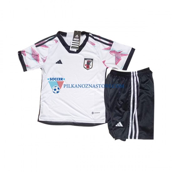 Japonia dla Dzieci Koszulka Wyjazdowy MŚ 2022 Krótkie Rękawy