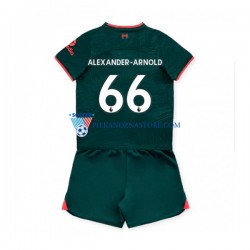 Liverpool dla Dzieci Alexander-Arnold 66 Koszulka Trzeci 2022-2023 Krótkie Rękawy