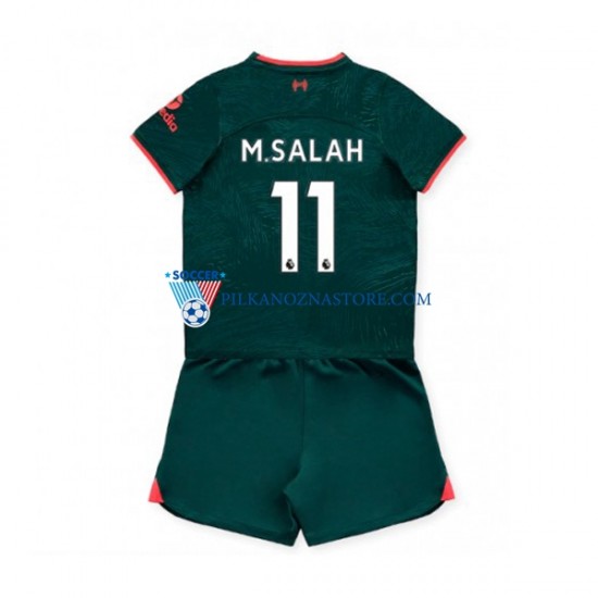 Liverpool dla Dzieci M.Salah 11 Koszulka Trzeci 2022-2023 Krótkie Rękawy