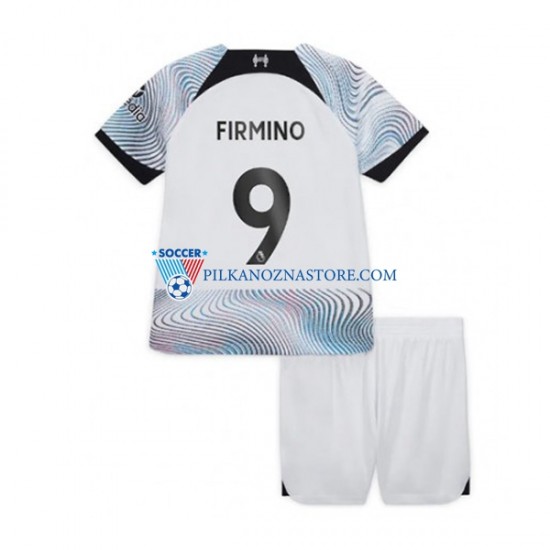 Liverpool dla Dzieci Roberto Firmino 9 Koszulka Wyjazdowy 2022-2023 Krótkie Rękawy