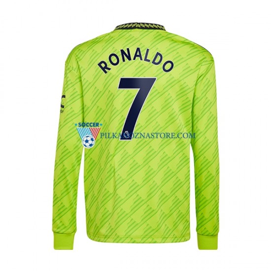 Manchester United Cristiano Ronaldo Koszulka Męska Trzeci 2022-2023 Długie Rękawy