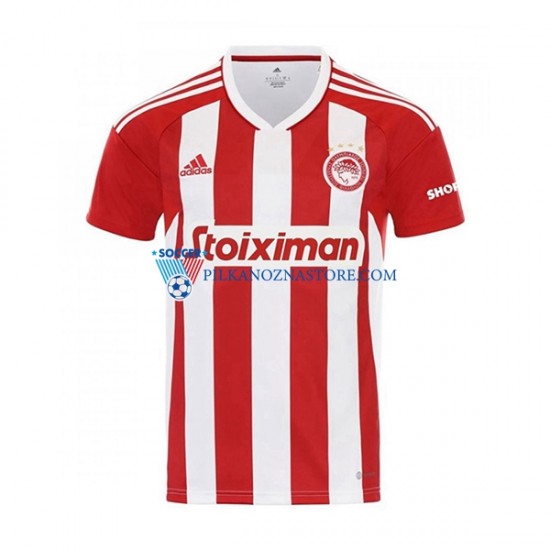 Olympiacos Koszulka Męska Domowy 2022-2023 Krótkie Rękawy