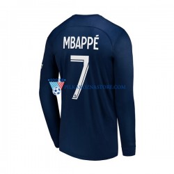 Paris Saint-Germain Mbappé 7 Koszulka Męska Domowy 2022-2023 Długie Rękawy