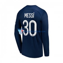 Paris Saint-Germain Messi 30 Koszulka Męska Domowy 2022-2023 Długie Rękawy