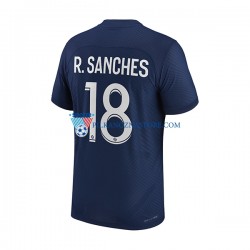 Paris Saint-Germain R.Sanches 18 Koszulka Męska Domowy 2022-2023 Krótkie Rękawy