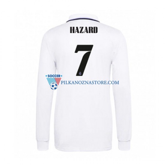 Real Madryt Eden Hazard 7 Koszulka Męska Domowy 2022-2023 Długie Rękawy