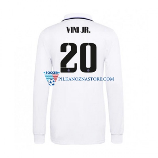 Real Madryt Vinicius Junior 20 Koszulka Męska Domowy 2022-2023 Długie Rękawy