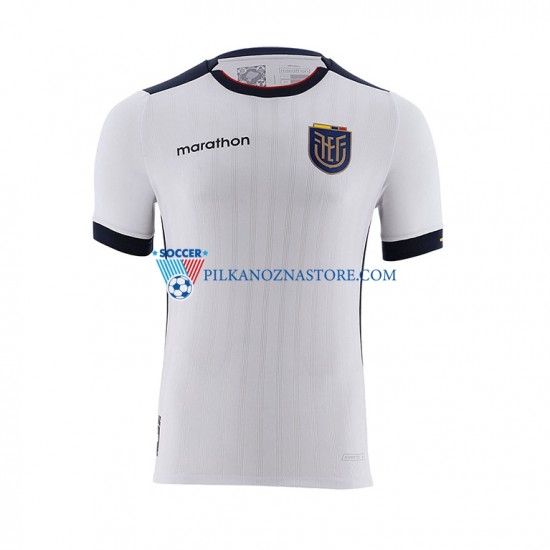 Ekwador Koszulka Męska Trzeci MŚ 2022 Krótkie Rękawy