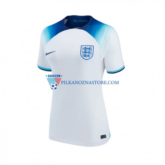 Anglia Koszulka Damska Domowy MŚ 2022 Krótkie Rękawy