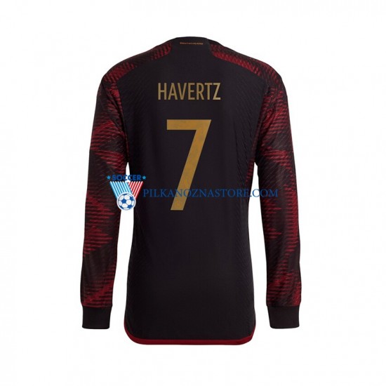 Niemcy Havertz 7 Koszulka Męska Wyjazdowy MŚ 2022 Długie Rękawy