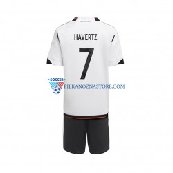Niemcy dla Dzieci Havertz 7 Koszulka Domowy MŚ 2022 Krótkie Rękawy