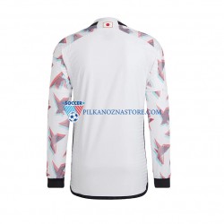 Japonia Koszulka Męska Wyjazdowy MŚ 2022 Długie Rękawy