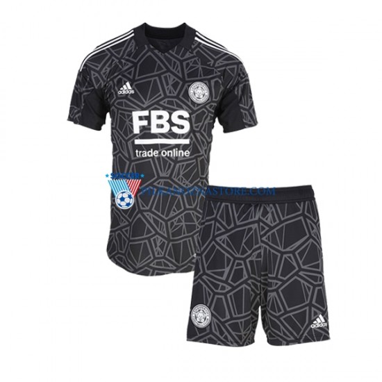 Strój Bramkarski Leicester City dla Dzieci Koszulka Domowy 2022-2023 Krótkie Rękawy