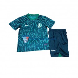 Arabia Saudyjska dla Dzieci Koszulka Wyjazdowy MŚ 2022 Krótkie Rękawy