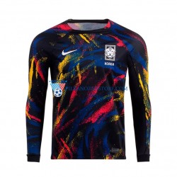Korea Południowa Koszulka Męska Wyjazdowy MŚ 2022 Długie Rękawy