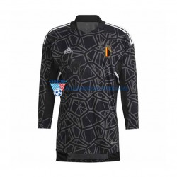 Strój Bramkarski Belgia Koszulka Męska Domowy MŚ 2022 Długie Rękawy