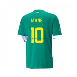 Senegal Mane Koszulka Męska Wyjazdowy MŚ 2022 Krótkie Rękawy