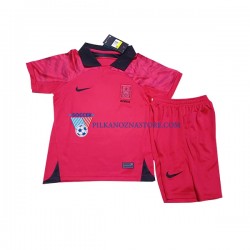 Korea Południowa dla Dzieci Koszulka Domowy MŚ 2022 Krótkie Rękawy