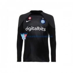 Strój Bramkarski Inter Mediolan Koszulka Męska Domowy 2022-2023 Długie Rękawy