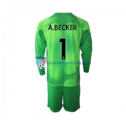 Strój Bramkarski Liverpool dla Dzieci A.Becker 1 Koszulka Trzeci 2022-2023 Długie Rękawy