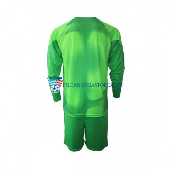 Strój Bramkarski Liverpool dla Dzieci Koszulka Trzeci 2022-2023 Długie Rękawy