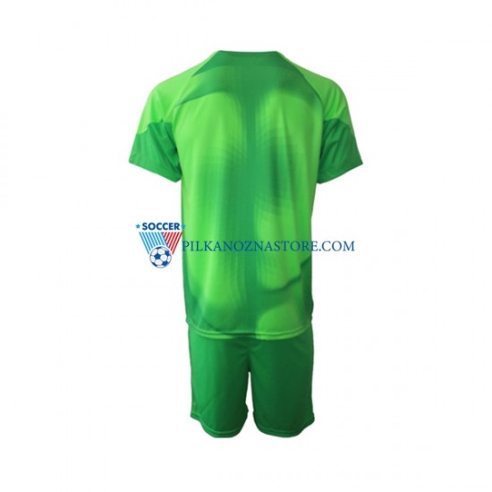 Strój Bramkarski Liverpool dla Dzieci Koszulka Trzeci 2022-2023 Krótkie Rękawy